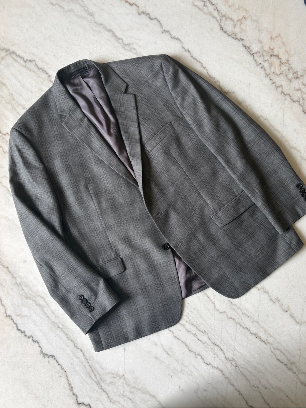 Ralph Lauren Gray Plaid Sport Coat